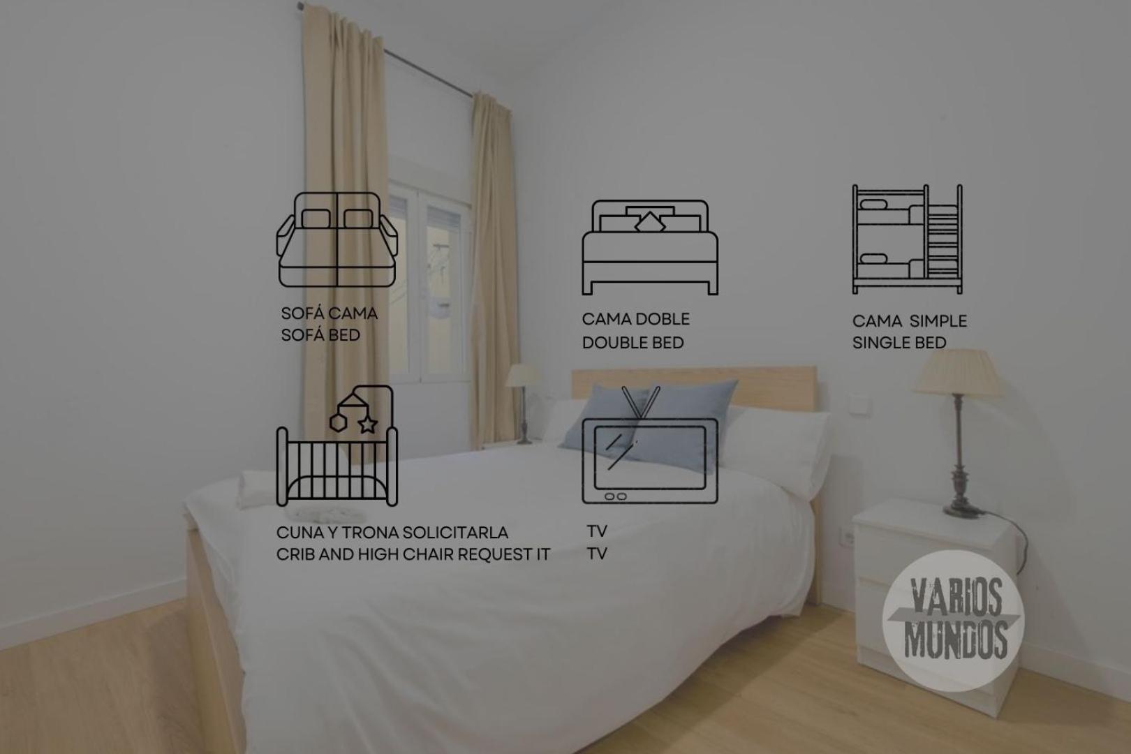 מדריד Acogedor Apt Para 5Pax En El Corazon De Chamberi מראה חיצוני תמונה